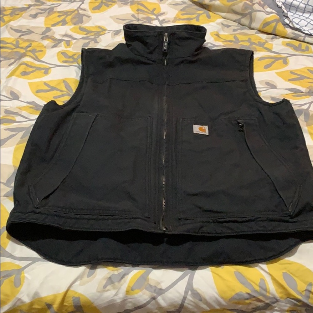 Men’s Carhartt Vest Duck/Vest Arctic Quilt Lined